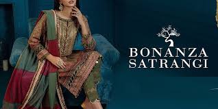Bonanza Satrangi original clothing collection displayed on FatimaWears