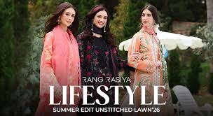 Rang Rasiya original clothing collection displayed on FatimaWears