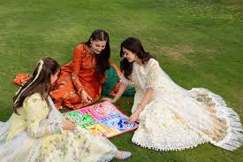 Aneela's original clothing collection displayed on FatimaWears